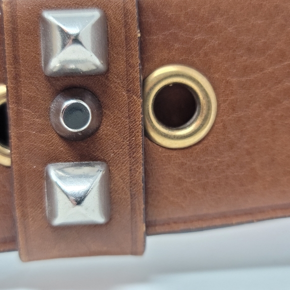 Prada Studded Leather Belt 34 - Picture 10 of 16